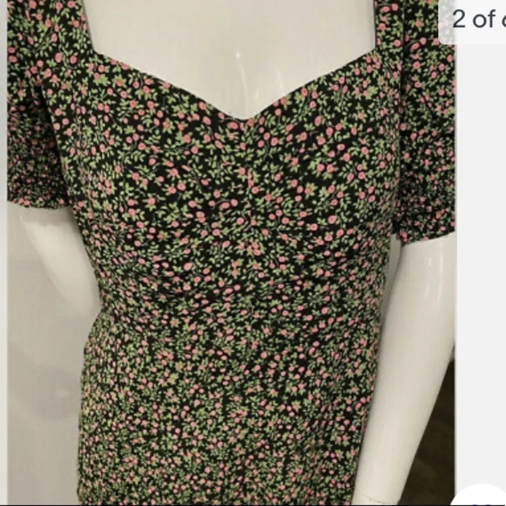 J crew floral midi cottage core fairy romantic dress size 10 new boho cottage c